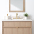 
                  
                    Cape Breton SLIM 36" White Oak Bathroom Vanity - All Drawers Teodor Bathroom Vanity Canada
                  
                