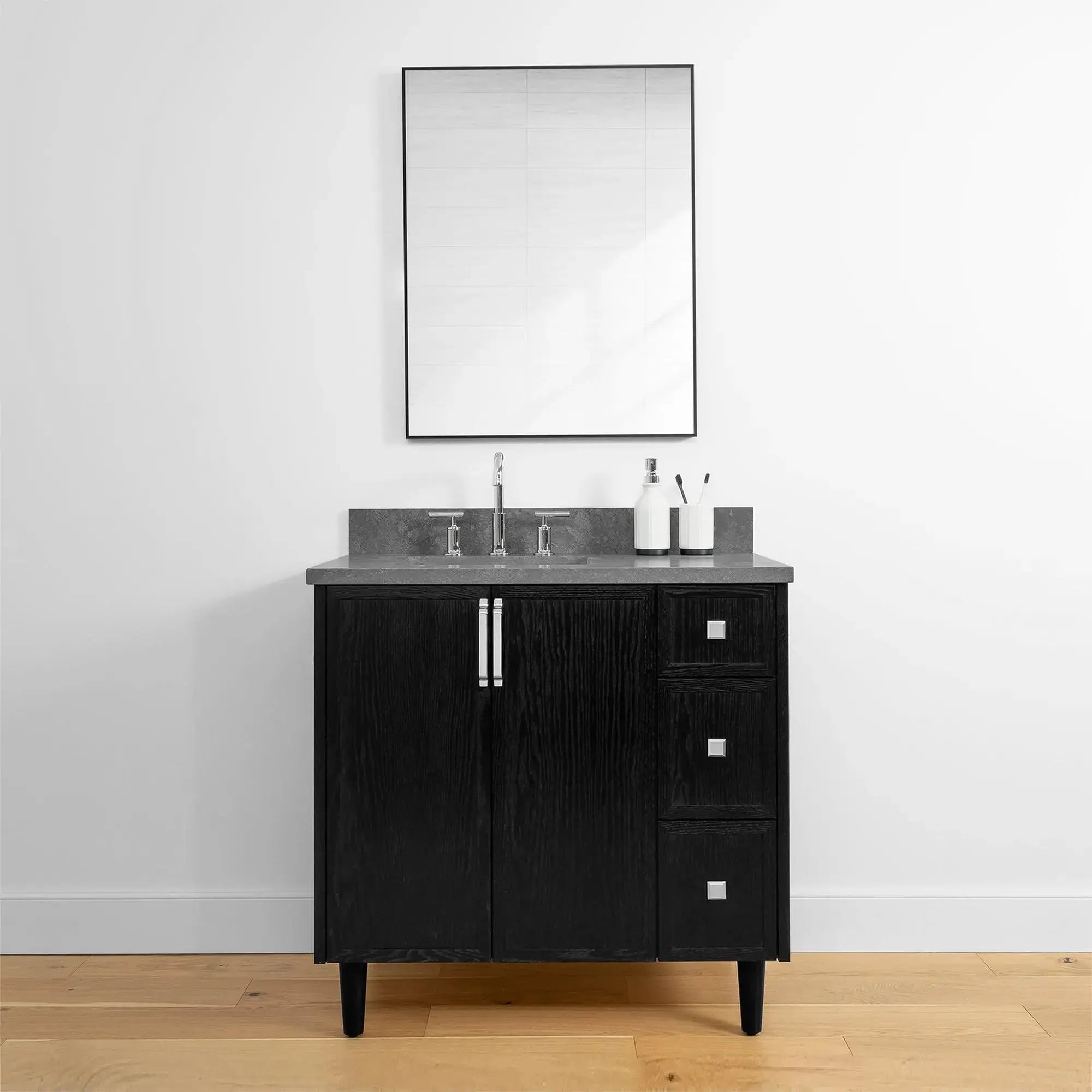 Black Bathroom Vanities | Floating & Freestanding, Free Shipping ...