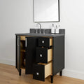 
                  
                    Cape Breton 36", Teodor® Blackened Oak Vanity, Left Sink Teodor Bathroom VanityCanada
                  
                