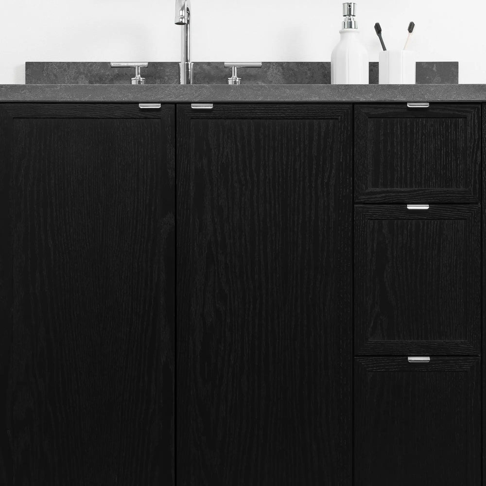 
                  
                    Cape Breton 36", Teodor® Blackened Oak Vanity, Left Sink Teodor Bathroom VanityCanada
                  
                