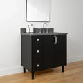 
                  
                    Cape Breton 36", Teodor® Blackened Oak Vanity, Right Sink Teodor Bathroom VanityCanada
                  
                
