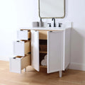 
                  
                    Cape Breton SLIM  36" Satin White Bathroom Vanity, Right Sink Teodor Bathroom Vanity Canada
                  
                