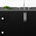 
                  
                    Cape Breton 36", Teodor® Wall Mount Blackened Oak Vanity, Right Sink Teodor Bathroom VanityCanada
                  
                