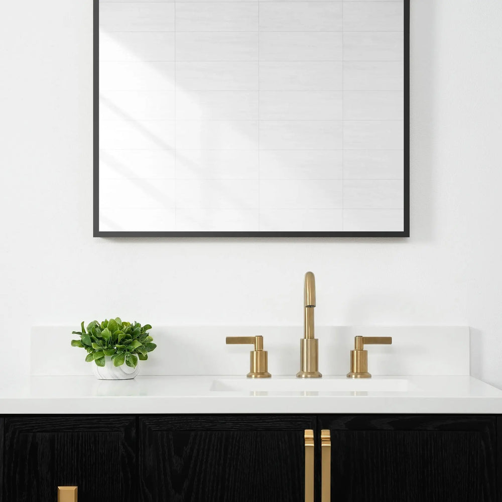 
                  
                    Cape Breton 36", Teodor® Wall Mount Blackened Oak Vanity, Right Sink Teodor Bathroom VanityCanada
                  
                