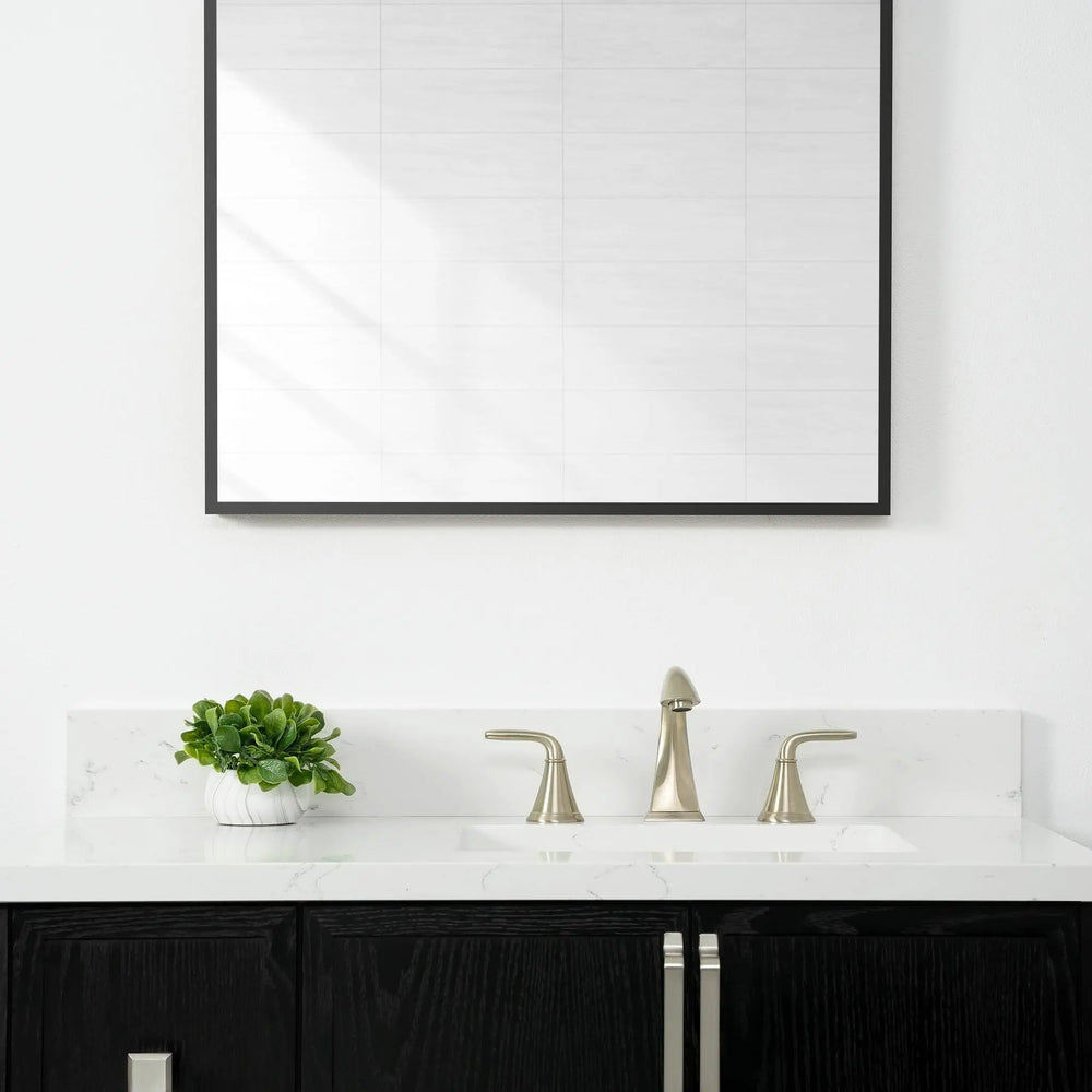 
                  
                    Cape Breton 36", Teodor® Wall Mount Blackened Oak Vanity, Right Sink Teodor Bathroom VanityCanada
                  
                