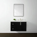 
                  
                    Cape Breton 36", Teodor® Wall Mount Blackened Oak Vanity, Right Sink Teodor Bathroom VanityCanada
                  
                