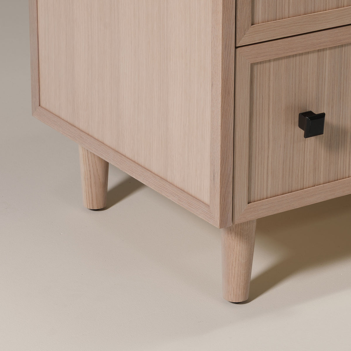Cape Breton SLIM 42" White Oak Bathroom Vanity Teodor Bathroom Vanity Canada
