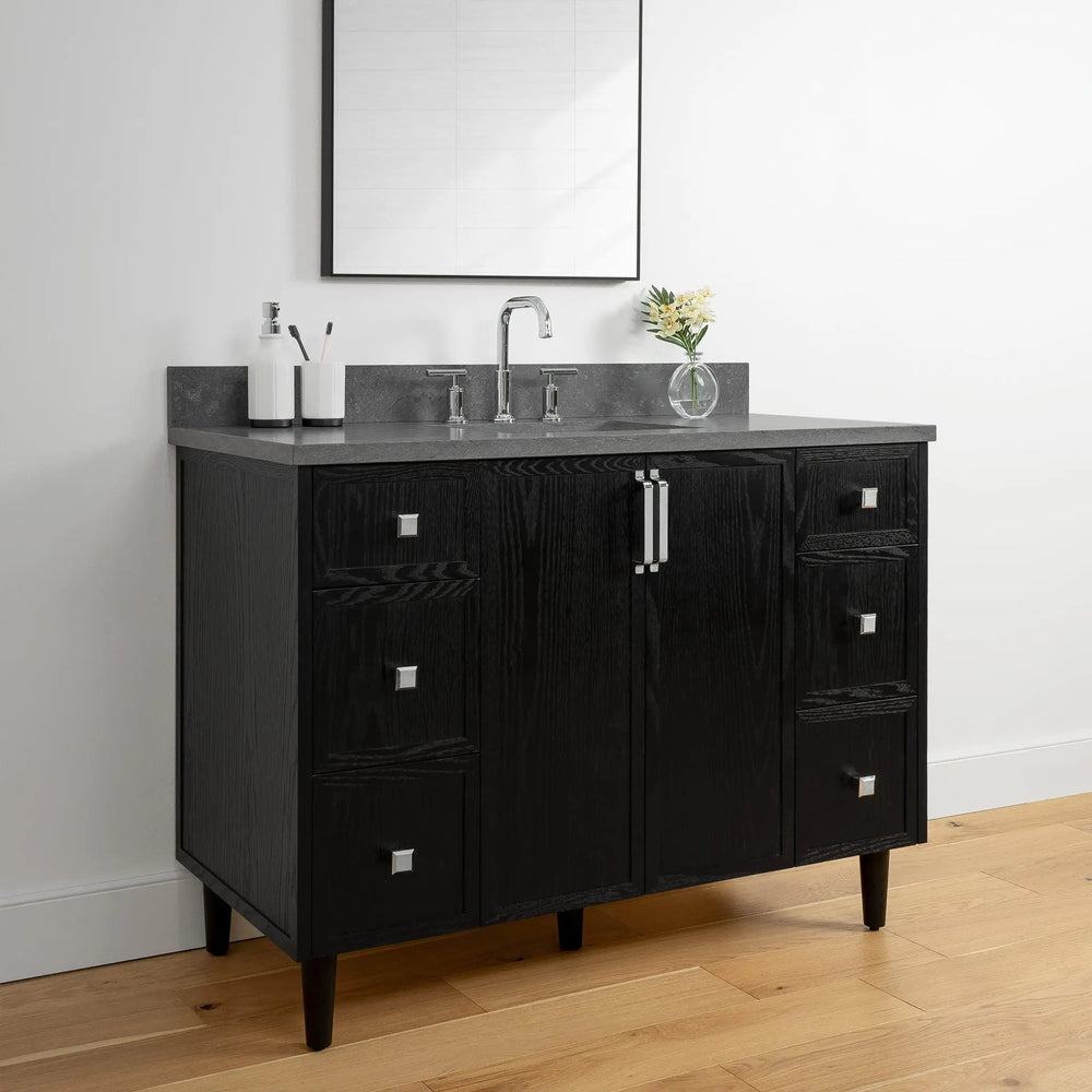 
                  
                    Cape Breton 48", Teodor® Blackened Oak Vanity Teodor Bathroom VanityCanada
                  
                