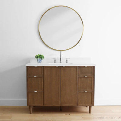 Cape Breton 48", Teodor® Mid Century Oak Vanity Teodor Bathroom VanityCanada