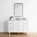 
                  
                    Cape Breton 48", Teodor® Satin White Vanity Teodor Bathroom VanityCanada
                  
                