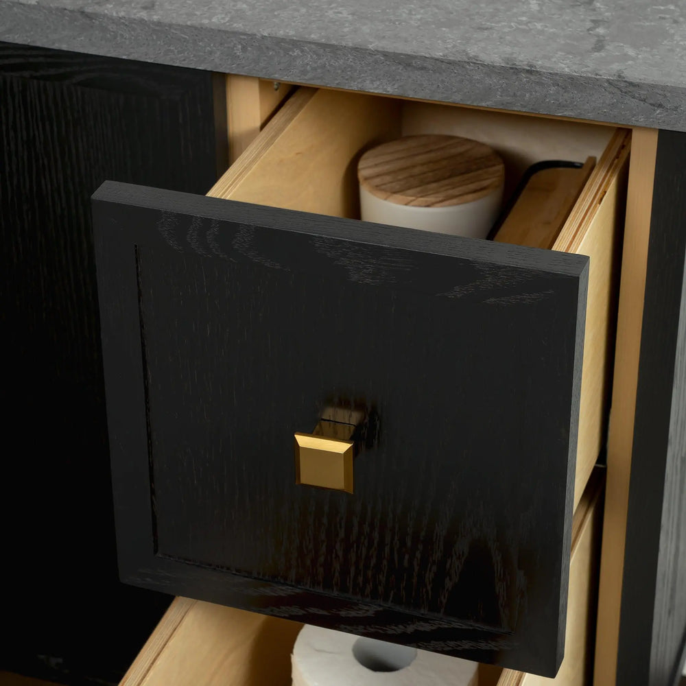 Cape Breton 48", Teodor® Wall Mount Blackened Oak Vanity Teodor Bathroom VanityCanada