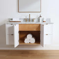 
                  
                    Cape Breton SLIM 48" Wall Mount Satin White Bathroom Vanity Teodor Bathroom Vanity Canada
                  
                