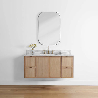 Cape Breton 48", Teodor® Wall Mount White Oak Vanity Teodor Bathroom VanityCanada