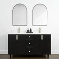 
                  
                    Cape Breton 60", Teodor® Blackened Oak Vanity, Double Sink Teodor Bathroom VanityCanada
                  
                