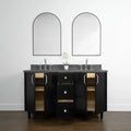 
                  
                    Cape Breton 60", Teodor® Blackened Oak Vanity, Double Sink Teodor Bathroom VanityCanada
                  
                