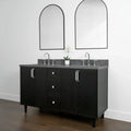 
                  
                    Cape Breton 60", Teodor® Blackened Oak Vanity, Double Sink Teodor Bathroom VanityCanada
                  
                