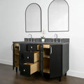 
                  
                    Cape Breton 60", Teodor® Blackened Oak Vanity, Double Sink Teodor Bathroom VanityCanada
                  
                