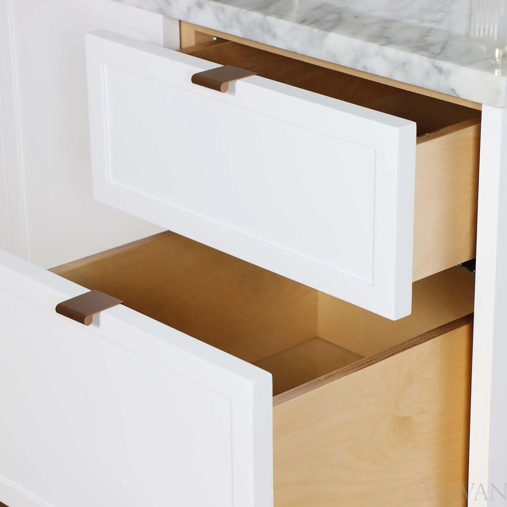 
                  
                    Cape Breton 60" Satin White Bathroom Vanity
                  
                