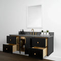 
                  
                    Cape Breton 60", Teodor® Wall Mount Blackened Oak Vanity Teodor Bathroom VanityCanada
                  
                