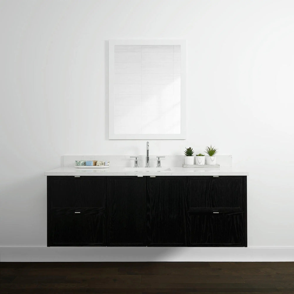 
                  
                    Cape Breton 60", Teodor® Wall Mount Blackened Oak Vanity Teodor Bathroom VanityCanada
                  
                