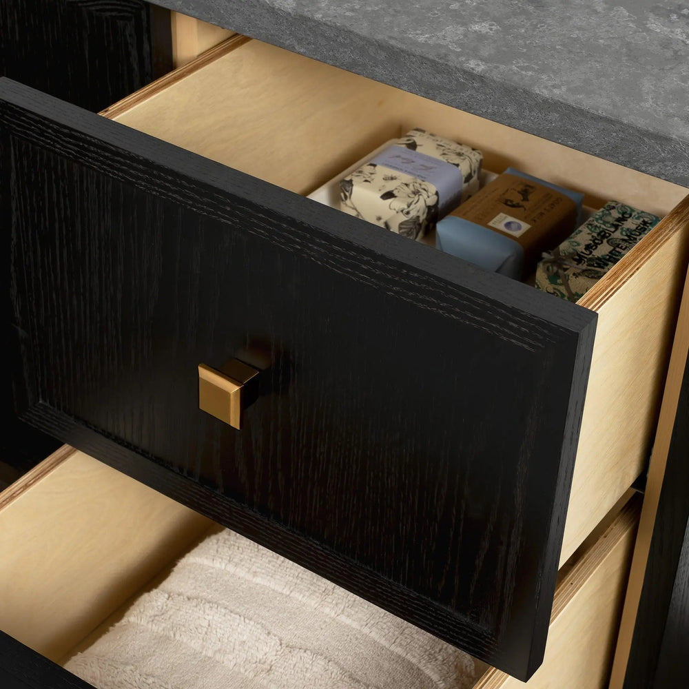 
                  
                    Cape Breton 60", Teodor® Wall Mount Blackened Oak Vanity Teodor Bathroom VanityCanada
                  
                