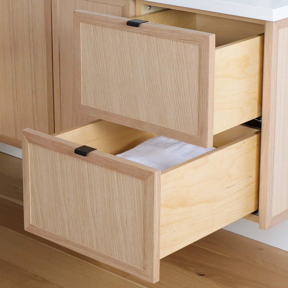 
                  
                    Cape Breton 60" Wall Mount White Oak Bathroom Vanity
                  
                