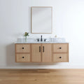 
                  
                    Cape Breton 60" Wall Mount White Oak Bathroom Vanity
                  
                