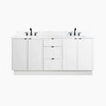 
                  
                    Cape Breton 72" Satin White Bathroom Vanity, Double Sink
                  
                