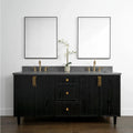 
                  
                    Cape Breton 72", Teodor® Blackened Oak Vanity, Double Sink Teodor Bathroom VanityCanada
                  
                