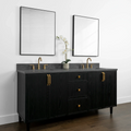
                  
                    Cape Breton 72", Teodor® Blackened Oak Vanity, Double Sink Teodor Bathroom VanityCanada
                  
                