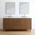 
                  
                    Cape Breton SLIM 72" Mid Century Oak Bathroom Vanity, Double Sink Teodor Bathroom Vanity Canada
                  
                