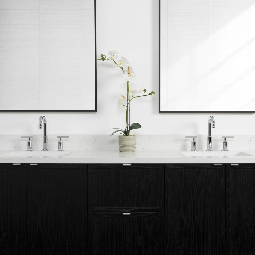 
                  
                    Cape Breton 72", Teodor® Wall Mount Blackened Oak Vanity, Double Sink Teodor Bathroom VanityCanada
                  
                