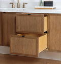 
                  
                    Cape Breton SLIM 72" Wall Mount Mid Century Oak Bathroom Vanity, Double Sink Teodor Bathroom Vanity Canada
                  
                