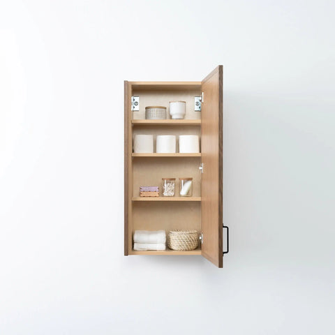 Cape Breton, Teodor® Mid Century Oak Wall Cabinet Teodor Bathroom VanityCanada