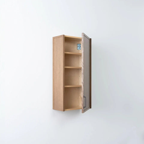 Cape Breton, Teodor® Mid Century Oak Wall Cabinet Teodor Bathroom VanityCanada