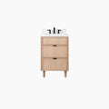 
                  
                    Cape Breton 24" White Oak Bathroom Vanity - All Drawers
                  
                