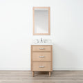 
                  
                    Cape Breton 24" White Oak Bathroom Vanity - All Drawers
                  
                
