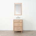 
                  
                    Cape Breton 24" White Oak Bathroom Vanity - All Drawers
                  
                