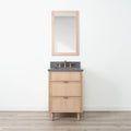 
                  
                    Cape Breton 24" White Oak Bathroom Vanity - All Drawers
                  
                