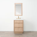 
                  
                    Cape Breton 24" White Oak Bathroom Vanity - All Drawers
                  
                