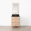 
                  
                    Cape Breton 24" White Oak Bathroom Vanity - All Drawers
                  
                