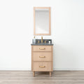 
                  
                    Cape Breton 24" White Oak Bathroom Vanity - All Drawers
                  
                