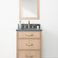 
                  
                    Cape Breton 24" White Oak Bathroom Vanity - All Drawers
                  
                
