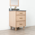 
                  
                    Cape Breton 24" White Oak Bathroom Vanity - All Drawers
                  
                