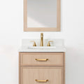
                  
                    Cape Breton SLIM 24" Wall Mount White Oak Bathroom Vanity - All Drawers Teodor Bathroom Vanity Canada
                  
                