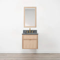 
                  
                    Cape Breton SLIM 24" Wall Mount White Oak Bathroom Vanity - All Drawers Teodor Bathroom Vanity Canada
                  
                