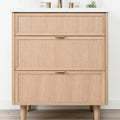 
                  
                    Cape Breton 30" White Oak Bathroom Vanity - All Drawers
                  
                