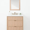 
                  
                    Cape Breton 30" White Oak Bathroom Vanity - All Drawers
                  
                
