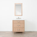 
                  
                    Cape Breton 30" White Oak Bathroom Vanity - All Drawers
                  
                