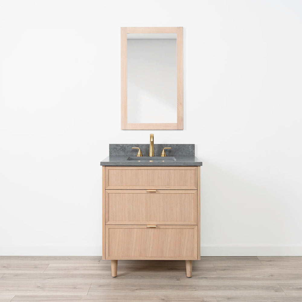 
                  
                    Cape Breton 30" White Oak Bathroom Vanity - All Drawers
                  
                